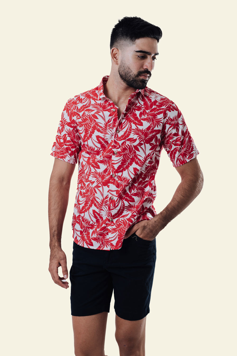 Muscle Fit Cotton Shirt