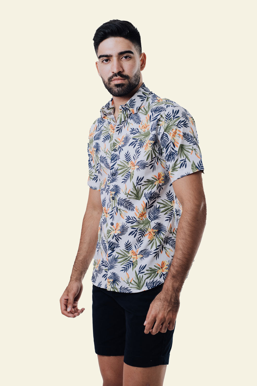 Muscle Fit Cotton Shirt