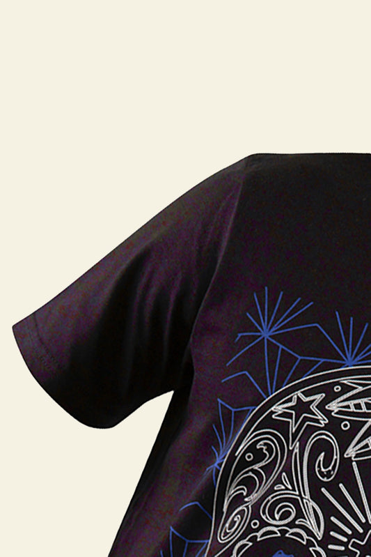 Relaxed Fit Print Tee