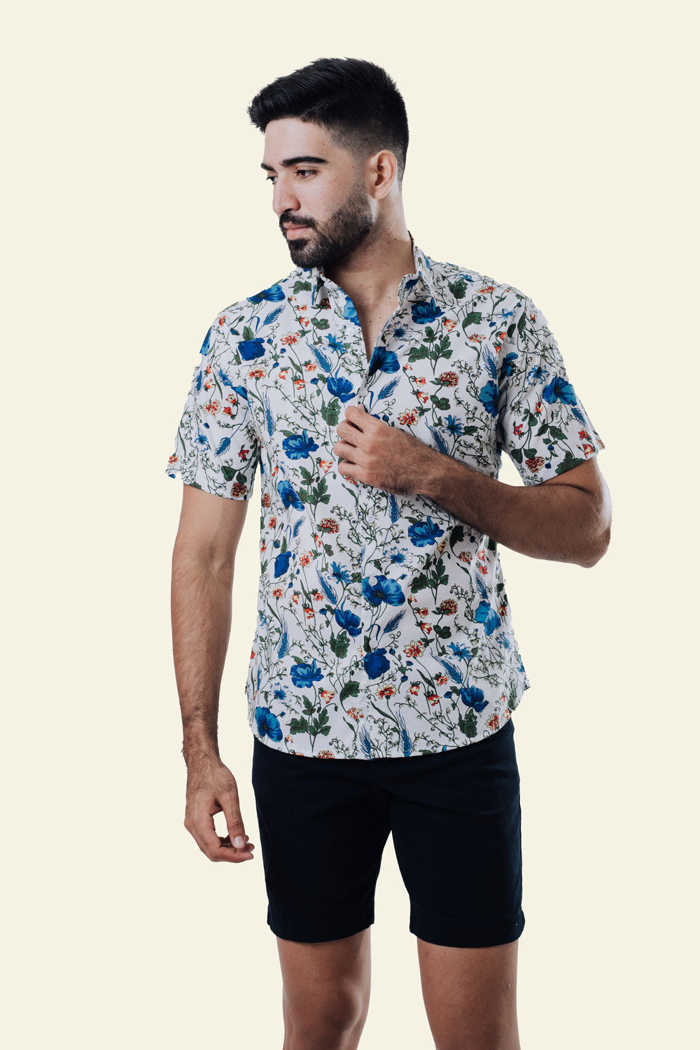 Muscle Fit Cotton Shirt